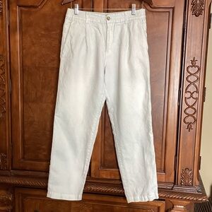Light Gray Pleated Trousers Size Small
